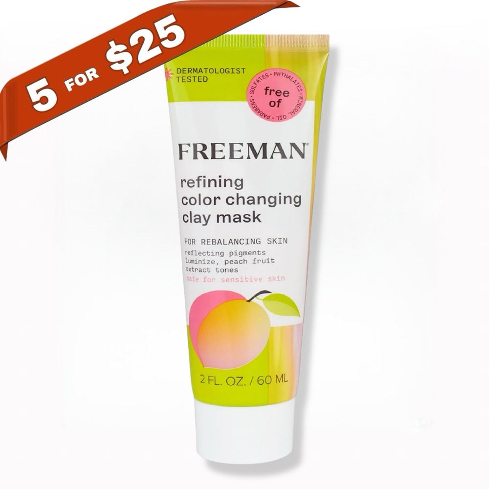 ⚡️ Freeman Skincare Freeman Refining Color Changing Mask 2oz
